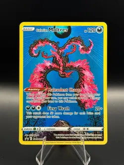 Pokemon TCG Galarian Moltres SWSH284 Black Star Promo Crown Zenith - Image 1