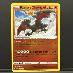 Radiant Charizard 020/159 Crown Zenith Holo Pokemon - NM - Image 1