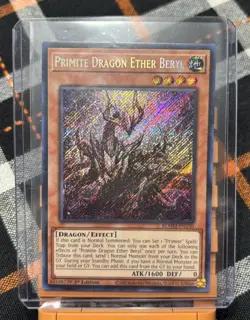 Primite Dragon Ether Beryl (Secret Rare) Yu-Gi-Oh! BLMM-EN130 1st Ed NM - Image 1