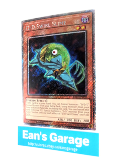 YuGiOh D/D Swirl Slime 1st Edition RA04-EN258 Quarter Century Secret Rare - MN - Image 3