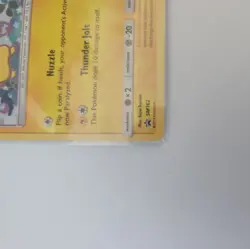 Pikachu SM162 Holo Black Star Promo Card Sun & Moon Mint/Near Mint - Image 3