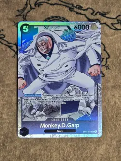 One Piece Card Game Monkey.D.Garp ST06-012 Super Rare NM English - Image 1