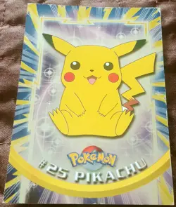 Pokemon Card, Holo #25 Pikachu, TV Animation Edition, Lightly Played Condition - Image 3