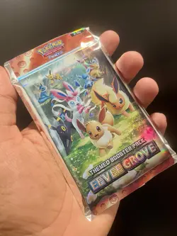 Custom Pokemon TCG Pocket Eevee Grove Booster God Pack - All 9 Eeveelution Cards - Image 3