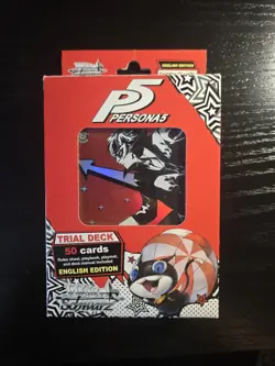 Persona 5 WEISS Schwarz English P5 Trial Deck - 50 Cards - Image 1