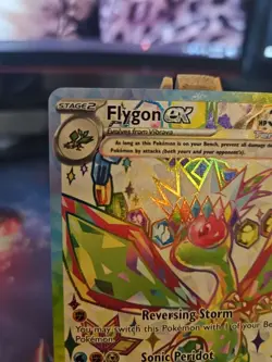 Pokemon TCG Flygon EX Surging Sparks Holo Ultra Rare Card 222/191 Full Art NM - Image 2