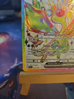 Pokemon TCG Flygon EX Surging Sparks Holo Ultra Rare Card 222/191 Full Art NM - Image 5