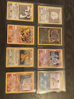 Vintage Pokemon Card Collection - 2 Full Binders - WotC Holos, Shining Mewtwo - Image 1