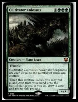 FOIL Cultivator Colossus #190 Innistrad Remastered - Image 1