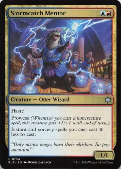 Stormcatch Mentor U Bloomburrow 234 NM MTG - Image 1