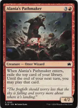 Alania's Pathmaker C Bloomburrow 123 NM MTG - Image 1