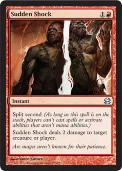 Sudden Shock - Modern Masters 2013 - English - NM - MTG - Image 1