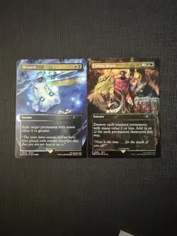 MTG X Final Fantasy Culling Ritual and Despark * Foil * Promo Cards Set Of 2 - Image 1