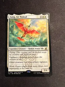 Aang, Air Nomad - 0265 TLE MTG - Rare N/M Beginner - Image 1
