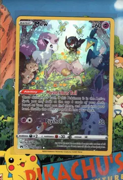 Pokemon TCG Mew Crown Zenith Galarian Gallery GG10/GG70 Holo Holo Rare NM/M - Image 1