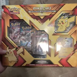 Pikachu 2017 Sidekick Sun & Moon Break through , Burning Shadow Pokemon TCG - Image 1