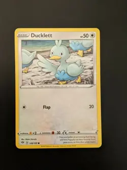 Pokemon TCG Common Ducklett 148/189 S&S Darkness Ablaze NM/Mint Condition - Image 3