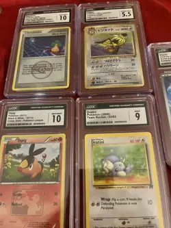 2008 Warp Point Majestic Dawn Cross Holo Pokemon League 88/100 CGC 10 Gem Mint - Image 1