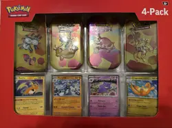 Pokemon TCG Scarlet & Violet 151 Mini Tin 4-Pack Lot Of 2 Sam’s Club Sealed - Image 4
