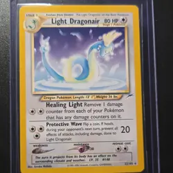 Light Dragonair - 22/105 - Pokemon Neo Destiny Unlimited Rare Card WOTC LP - Image 1