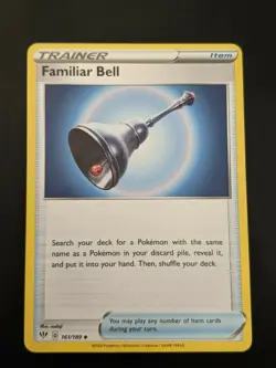 Pokemon TCG Familiar Bell 161/189 S&S Darkness Ablaze NM/Mint Condition - Image 2