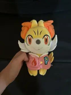 2025 Pokemon World Championships Fennekin Plushie Anaheim Worlds Exclusive Plush - Image 1