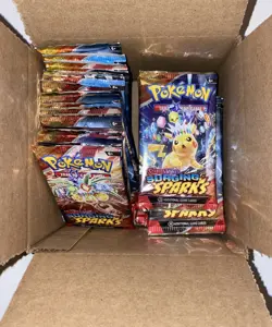 Pokemon TCG Scarlet & Violet Surging Sparks Booster Pack Lot of 36 Sealed - Image 3