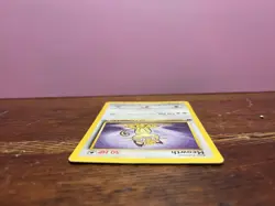 Vintage 1st Edition Meowth Jungle 56/64 Regular Common Pokemon TCG - Image 3