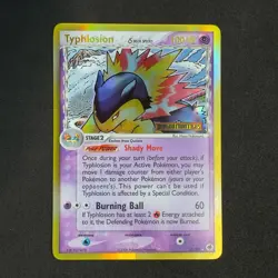 2006 Pokemon Typhlosion 12/101 Holo Delta Species Dragon Frontiers Stamped DF NM - Image 2