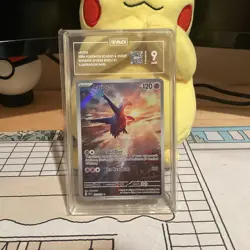 Latios 2024 Pokemon TCG Surging Sparks IR #203/191 Tag 9 - Image 1
