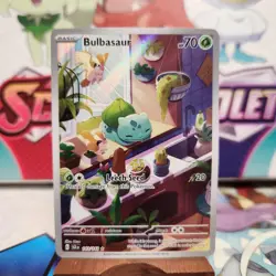 Bulbasaur 143/142 IR - Stellar Crown - Pokemon TCG - SHIPS FAST *Creased* - Image 1