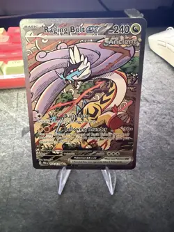 Pokemon TCG Raging Bolt EX 166/131 Sir Prismatic Evolutions NM/M Condition - Image 1