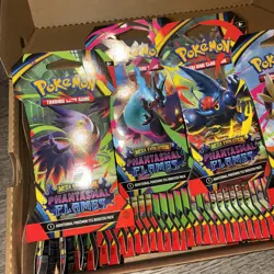 Pokemon Mega Evolution Phantasmal Flames Sleeved Booster Pack NEW ME02 Packs - Image 2