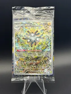 Pokemon Sealed Magneton SVP 159 Surging Sparks Full Art Holo Black Star Promo - Image 1