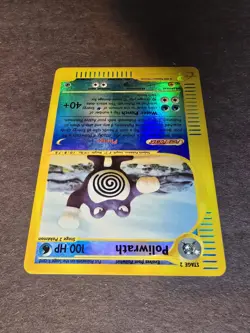 Pokemon Expedition Poliwrath 24/165 Mint Reverse Holographic Rare - Image 5