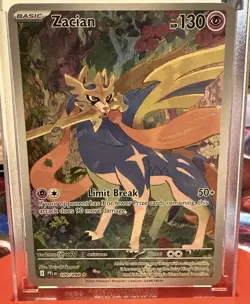 ?? Zacian 100/094 Full Art Illustration Rare - Pokemon TCG PFL EN 2025 - Mint ?? - Image 1