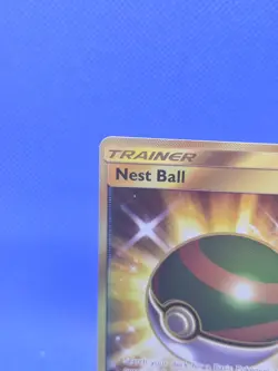 Pokemon Sun & Moon Base Set Nest Ball 158/149 Gold Secret Rare NM - Image 3