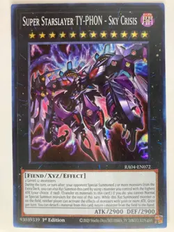 Super Starslayer TY-PHON - Sky Crisis - RA04-EN072 - Super Rare - Image 1
