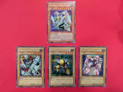 Yu-Gi-Oh! TCG Lot of 4. Valkyrion the Magna Warrior, and 3 Magnet Warriors Set. - Image 1