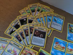 64 Card Lot Uncommon Common LP Fossil Pokemon Cards Vintage - Image 4