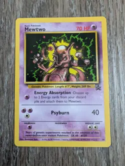 Pokemon Mewtwo 14/53 Black Star Promo WOTC Wizards Of The Coast Pokemon Card TCG - Image 1