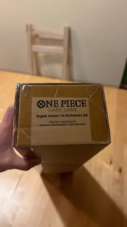 One Piece Card Game 1st Year Anniversary Set ENG VERSION SEALED - Image 2