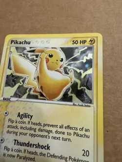 Pokemon TCG. Pikachu 012 Nintendo Black star Promo Holo 2003 E-reader Card - Image 2