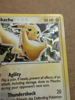 Pokemon TCG. Pikachu 012 Nintendo Black star Promo Holo 2003 E-reader Card - Image 3