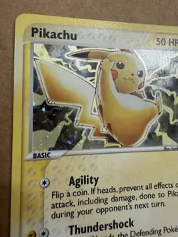 Pokemon TCG. Pikachu 012 Nintendo Black star Promo Holo 2003 E-reader Card - Image 4