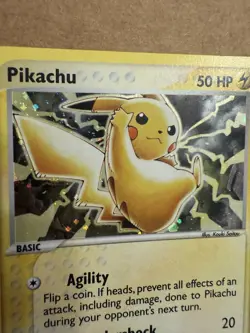 Pokemon TCG. Pikachu 012 Nintendo Black star Promo Holo 2003 E-reader Card - Image 5