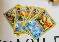 Omanyte 52/62 Fossil Regular lott of 5 Pokemon trading card game pkmn tcg - Image 1