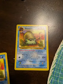 Omanyte 52/62 Fossil Regular lott of 5 Pokemon trading card game pkmn tcg - Image 4