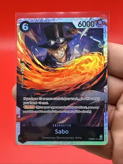 Sabo (SR) PRB02-014 One Piece Card The Best Vol.2 NM English - Image 3
