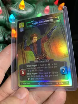 Anakin Skywalker Champion of Mortis (Prestige Foil) (Star Wars Unlimited) Foil - Image 1